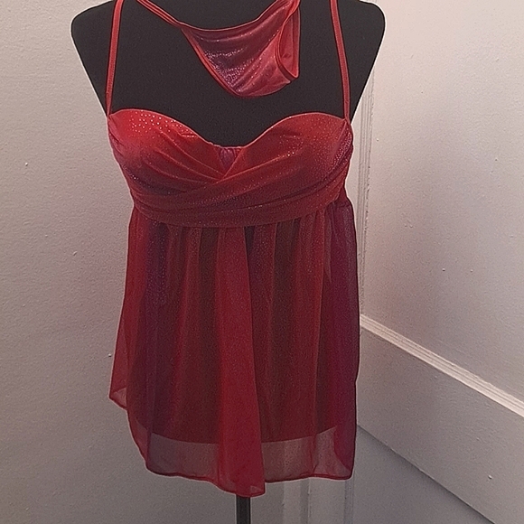 VS Sexy Little Thing Lingerie (w/Thong Size S/M) - Color is Fuschia (Never Worn) - Picture 2 of 2